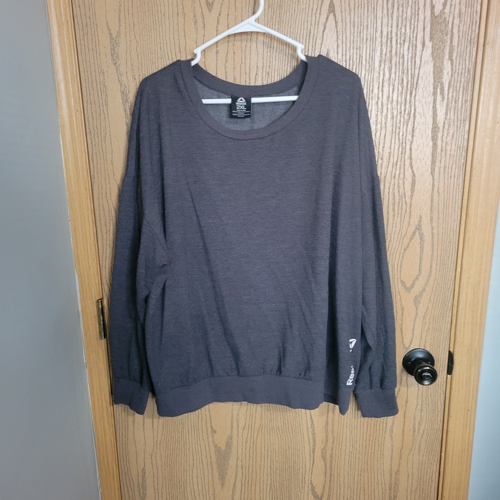Gray Reebok Sweatshirt